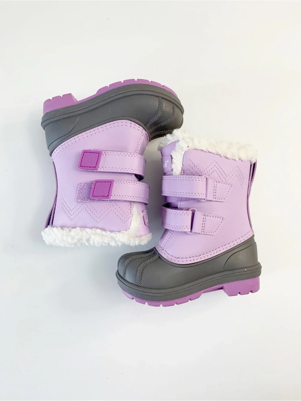 Cat & Jack Infant Toddler Light Purple Winter Boots ~ 5